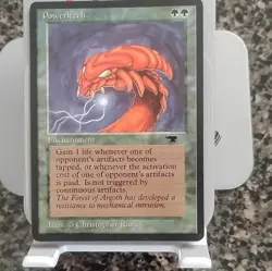 Magic: The Gathering Powerleech Enchantment Green Regular Christopher Rush - Image 1