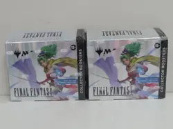 (2) Lot 2025 Magic The Gathering Final Fantasy Sealed Collector Booster Box - Image 1
