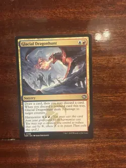 MtG Magic the Gathering Glacial Dragonhunt - Image 1
