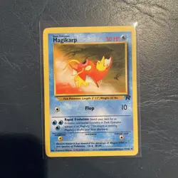 Magikarp First Edition 47/82 Team Rocket Regular Pokemon - Image 1