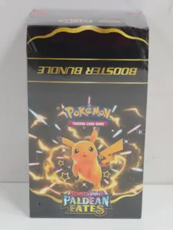 2024 Pokemon Paldean Fates Factory Sealed Booster Bundle Display Box (f) - Image 1