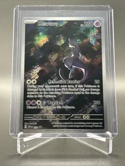 Mewtwo - SVP052 151 UPC Promo Illustration Rare Pokemon - NM - Image 1