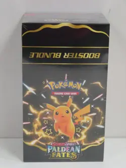 2024 Pokemon Paldean Fates Factory Sealed Booster Bundle Display Box (e) - Image 1