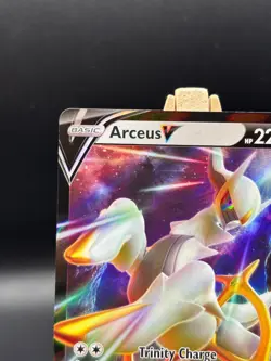 Pokemon TCG Brilliant Stars 122/172 Arceus V Holo Ultra Rare Near Mint - Image 3