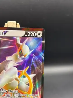 Pokemon TCG Brilliant Stars 122/172 Arceus V Holo Ultra Rare Near Mint - Image 4