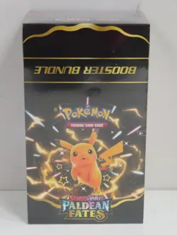 2024 Pokemon Paldean Fates Factory Sealed Booster Bundle Display Box (d) - Image 1