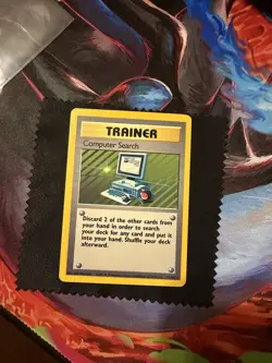 Computer Search #71 - Pokemon Card 1999 - TRAINER B - Red Boarders CLEAN - Image 1