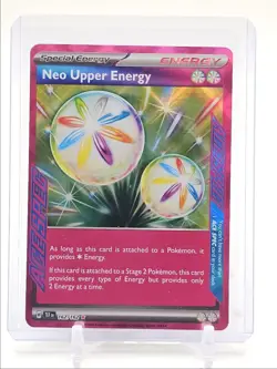 NEO UPPER ENERGY 2024 POKEMON TEMPORAL FORCES ACE SPEC RARE 162/162 Q5550 - Image 1