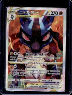 2019-2023 Pokemon SWSH Black Star Promos Lucario VST #SWSH291 - Image 1