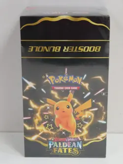 2024 Pokemon Paldean Fates Factory Sealed Booster Bundle Display Box (b) - Image 1