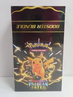 2024 Pokemon Paldean Fates Factory Sealed Booster Bundle Display Box (a) - Image 1