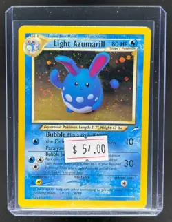 2000 Pokemon Neo Genesis Azumarill Holo #2/111 - Image 1