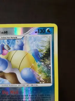 Pokemon Blastoise Platinum 2/127 Reverse Holo Rare - Image 4