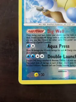 Pokemon Blastoise Platinum 2/127 Reverse Holo Rare - Image 5