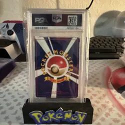 1999 Pokemon Japanese Promo Raticate Southern Islands PSA 8 - Image 2