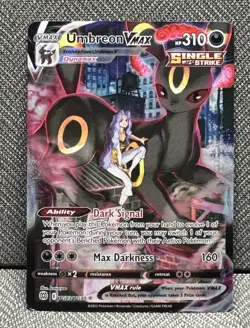 Pokemon TCG Umbreon VMAX TG23/TG30 Brilliant Stars Trainer Gallery NM - Image 1