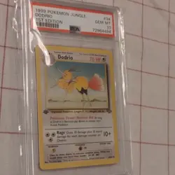 Dodrio Jungle set 34/64 1st Edition PSA 10 Pokemon - Image 1