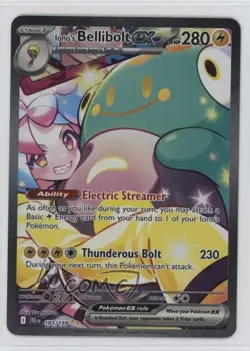 Iono's Bellibolt ex Special Illustration Rare Pokemon Journey Together JTG #183 - Image 1