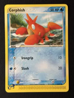 Pokemon Corphish #52/97 #53/97 #54/97 & Crawdaunt #13/97 EX Dragon Card Set - Image 4