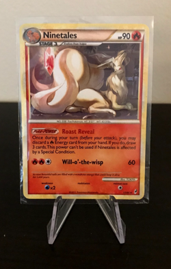 Pokemon TCG Ninetales 17/95 Rare Call Of Legends Non-Holo - LP 2011 Top Loader - Image 3