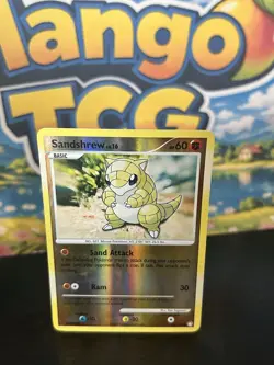 Sandshrew [Reverse Holo] 96/123 Pokemon Mysterious Treasures - Image 1
