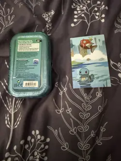 Pokemon TCG Squirtle Kanto Friends Mini Tin (No Packs) TIN ONLY - Image 2