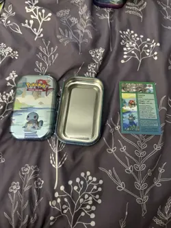 Pokemon TCG Squirtle Kanto Friends Mini Tin (No Packs) TIN ONLY - Image 3