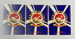Auth Pokemon Card Misty's Tears, Duel, Wish Old Back Japanese 3set from Japan - Image 2