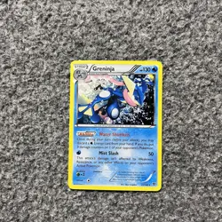 Greninja XY Base Set #41/146 Holo Holo Rare Pokemon Card - Image 1