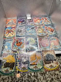 Topps Animated Pokemon Card Lot Vintage - Image 1