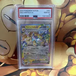 Pokemon Galvantula ex 051/142 Stellar Crown Double Rare Holo PSA 10 - Image 1
