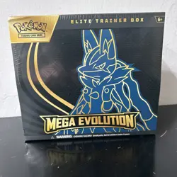 Pokemon TCG Mega Evolution Lucario Elite Trainer Box - Sealed ETB - Image 1