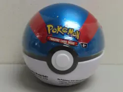 2025 Pokemon Blue Repeat Ball Factory Sealed Pokemon Ball Tin - Image 1