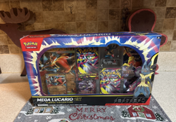 Mega Lucario ex Figure Collection Box Sealed New. Pokemon TCG - Image 1