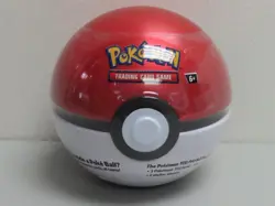 2025 Pokemon Red Repeat Ball Factory Sealed Pokemon Ball Tin - Image 1
