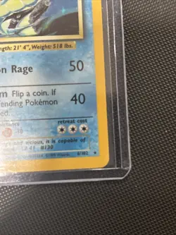 Gyarados 6/102 Base Set Holo Unlimited Rare WOTC Vintage Pokemon TCG VLP - Image 4