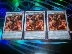 3x Scarlight Red Dragon Archfiend 1st Edition Common SDCK-EN041 Yu-Gi-Oh! - Image 1