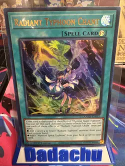 Yugioh Radiant Typhoon Chant DOOD-EN061 Ultra Rare 1st Edition NM - Image 1