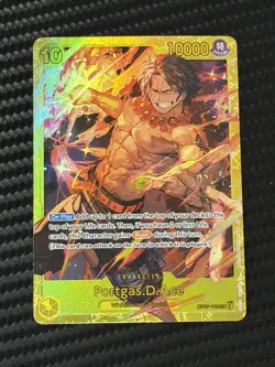 Portgas.D.Ace OP07-119 SEC - One Piece TCG English Near-Mint Foil Secret Rare - Image 1