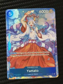 Yamato OP13-054 SR Alternate Art One Piece TCG Carrying On His Will NM - Image 1