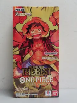 2024 One Piece Japanese PRB-1 The Best Premium Booster Factory Sealed Box - Image 1
