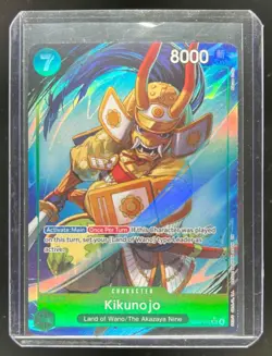 One Piece The Azure Sea's Seven Kikunojo Alternate Art SR #EB04-012 - Image 1
