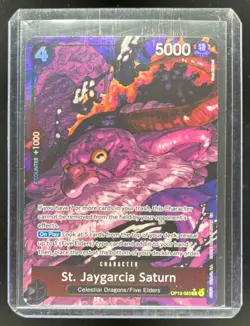 One Piece Carrying On His Will St. Jaygarcia Saturn Alternate Art Rare #OP13-083 - Image 1