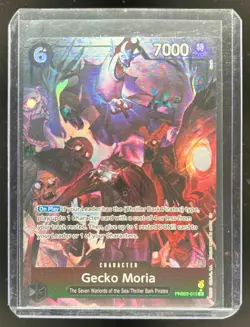 One Piece Premium Booster Vol 2 Gecko Moria Alternate Art Rare #PRB02-013 - Image 1