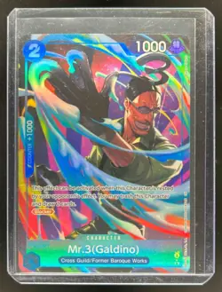 One Piece Premium Booster Vol 2 Mr. 3 Galdino Alternate Art Rare #PRB02-009 - Image 1