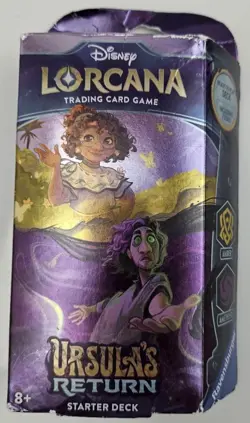 Disney Lorcana TCG: Ursula's Return Starter Deck Amber & Amethyst (60 cards) - Image 1