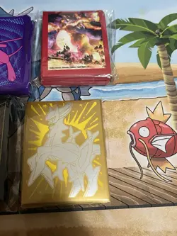 9 Various Sets Pokemon TCG ETB Card Sleeves Sword Shield Lot - Image 4
