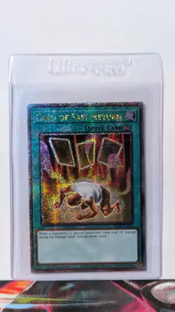Yugioh! Card of Safe Return RA03-EN114 Quarter Century Secret Rare 1st Edition - Image 5