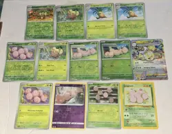 1999 Exeggcute ( Jungle) + Exeggcute Pokemon TCG Card Lot - Image 1