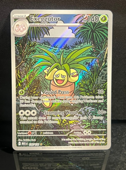 Pokemon TCG Exeggutor 135/132 Mega Evolution English Illustration Card NM - Image 1